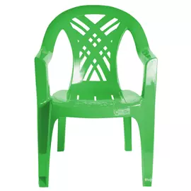 кресло Салют 66х60х84см салатовое пластик в асс-те
