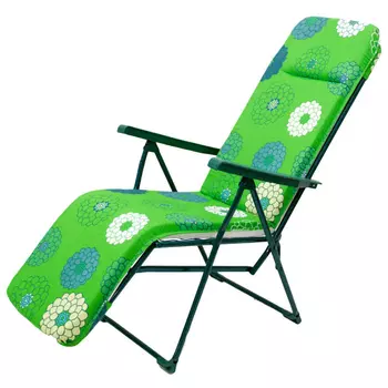 кресло-шезлонг Леонардо 108,5х65х120см дизайн в асс-те