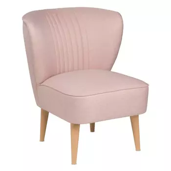 кресло Унельма 625x730x700мм рогожка розовый