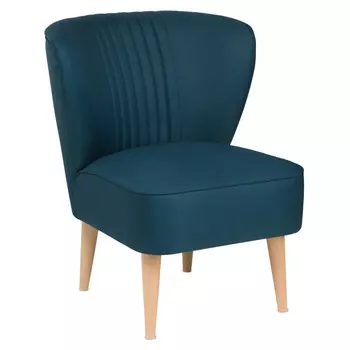 кресло Унельма 625x730x700мм рогожка синий