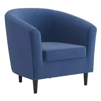 кресло Веста 790х720х790мм велюр синее