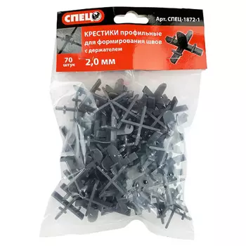 крестик для кафельной плитки 2,0мм 70шт