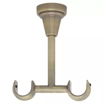 кронштейн ARTTEX 20мм 2-рядный потолочный золото антик, арт.д.20.57.650