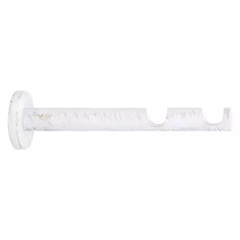 кронштейн ARTTEX 20мм 2-рядный с пластиковой вставкой белое золото ампир, арт.20.81.601