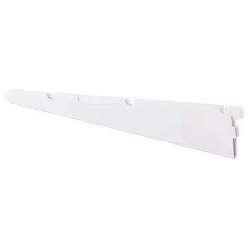 кронштейн для полок 435х10х70мм белый
