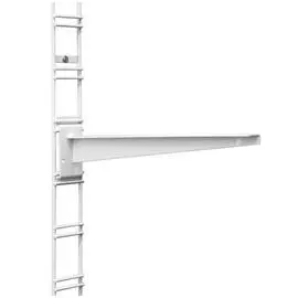 кронштейн для полок ЛДСП ESSE 309х85мм белый