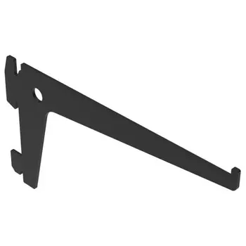 кронштейн прямой однорядный 150мм черный