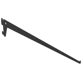 кронштейн прямой однорядный 400мм черный