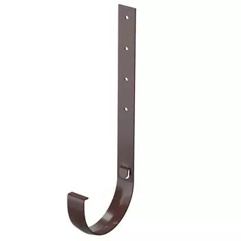 кронштейн желоба DOCKE Premium 30см шоколад металлический