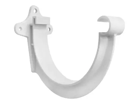 кронштейн желоба ПВХ Murol D130мм белый