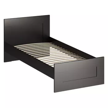 кровать одинарная СИРИУС 900х2000х850мм ЛДСП венге