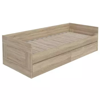 кровать раздвижная с ящиками СИРИУС 870x575x2044мм сонома ЛДСП