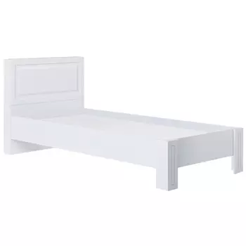 кровать Ромео 970х2164мм белое дерево