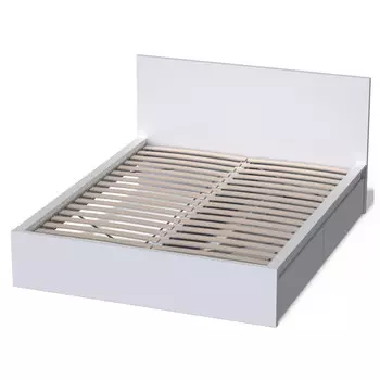 кровать Варма Сэнг 160 1760х2080х1000мм белый ЛДСП