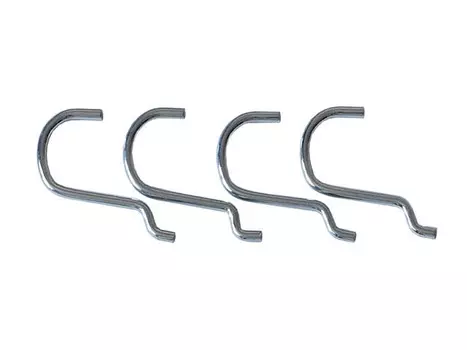 крючки для перфопанелей скругленные 8 шт