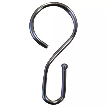 крючки для струнного карниза RIDDER хром 16шт