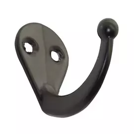 крючок 1-рожковый 1714 ЦАМ черный