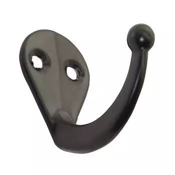 крючок 1-рожковый 1714 ЦАМ черный