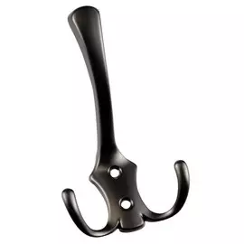крючок 3-х рожковый BRANTE ЦАМ чёрный