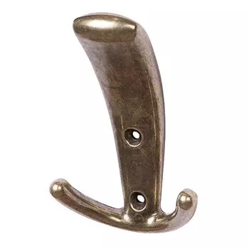 крючок 3-х рожковый H09 цинк сплав антик бронза