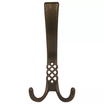 крючок 3-х рожковый сталь антик бронза