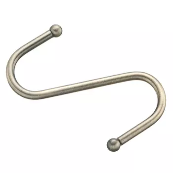 крючок для рейлинга 58х60х6мм античная бронза декорированный