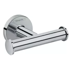 крючок для полотенец двойной HANSGROHE Logis хром