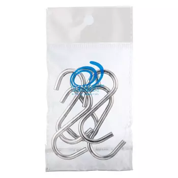 крючок для рейлинга 70х40х20мм хром 5шт