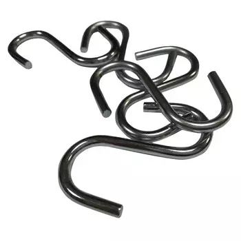 крючок для рейлинга хром 5шт