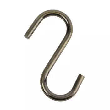 крючок для рейлинга TODELIA малый 59х29х4мм античная бронза