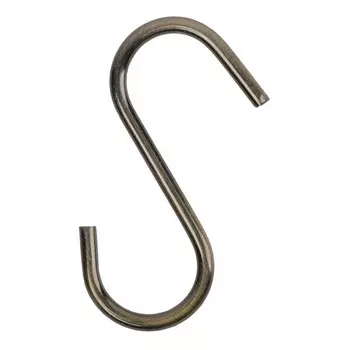 крючок для рейлинга TODELIA несъемный 59х4х59мм античная бронза