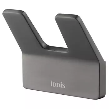 крючок двойной IDDIS Slide металл графит