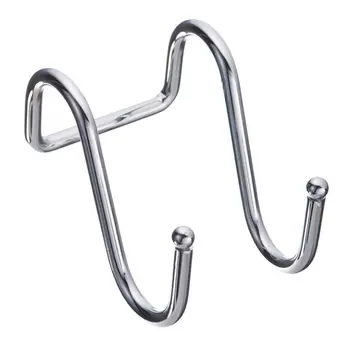 крючок для рейлинга двойной 65х55х45мм хром декорированный