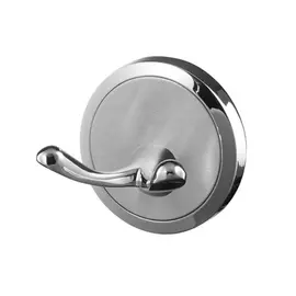 крючок двойной, SIESTA, хром