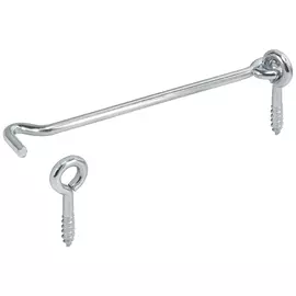 крючок накидной, 100 мм, с осью