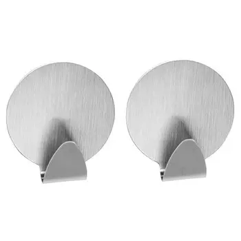 крючок одинарный GROMELL Kasas самоклеящийся 2шт