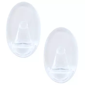 крючок одинарный GROMELL Laut 2 шт самоклеющийся прозрачный