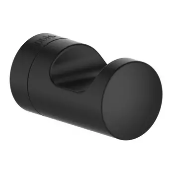 крючок одинарный IDDIS NOА черный матовый металл