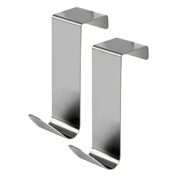 крючок одинарный РЫЖИЙ КОТ 2шт наддверный нержавеющая сталь