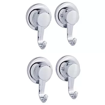 крючок одинарный TATKRAFT Swiss 4 шт вакуумная присоска