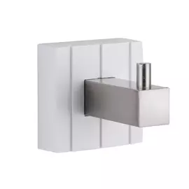 крючок VITARTA Provence полирезин железо сплав цинка хром белый