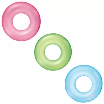 круг для плавания BESTWAY Неоновый иней 91см в асс-те