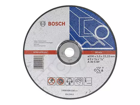 круг отрезной BOSCH по металлу 115х22х2.5