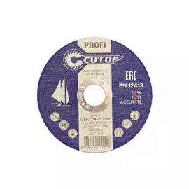 круг отрезной CUTOP по металлу 115х1,0х22,2мм