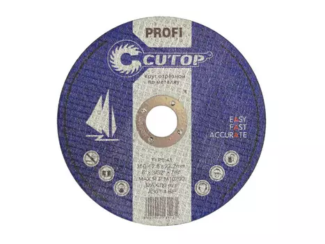 круг отрезной CUTOP по металлу 230х1,8х22,2мм