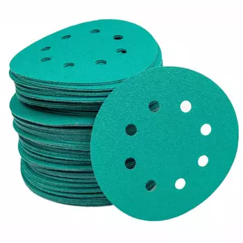 круг шлифовальный ABRAFORCE125мм P240 8 отв 5шт