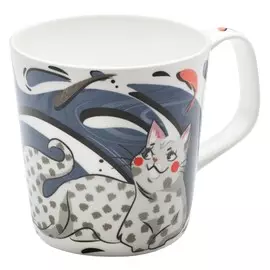 кружка APOLLO Genio Gatto Cono 370мл костяной фарфор