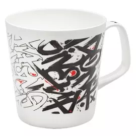 кружка APOLLO Genio Grafit Molto 600мл костяной фарфор