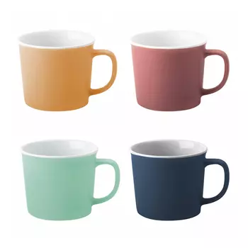 кружка ATMOSPHERE Matt 340 мл фарфор микс цвета