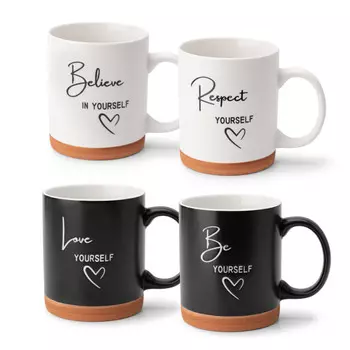 кружка ATMOSPHERE of art Sense Mix 340мл фарфор в ассортименте